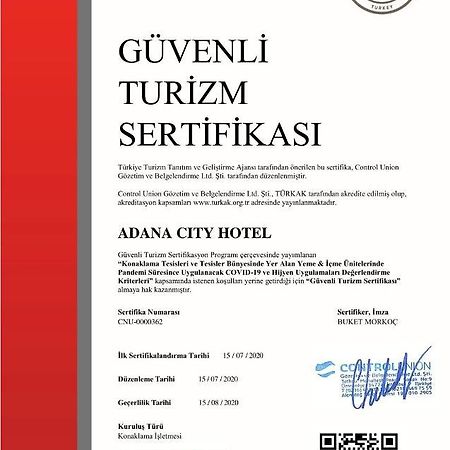 Adana City Boutique Hotel Exterior foto