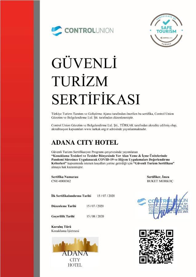 Adana City Boutique Hotel Exterior foto